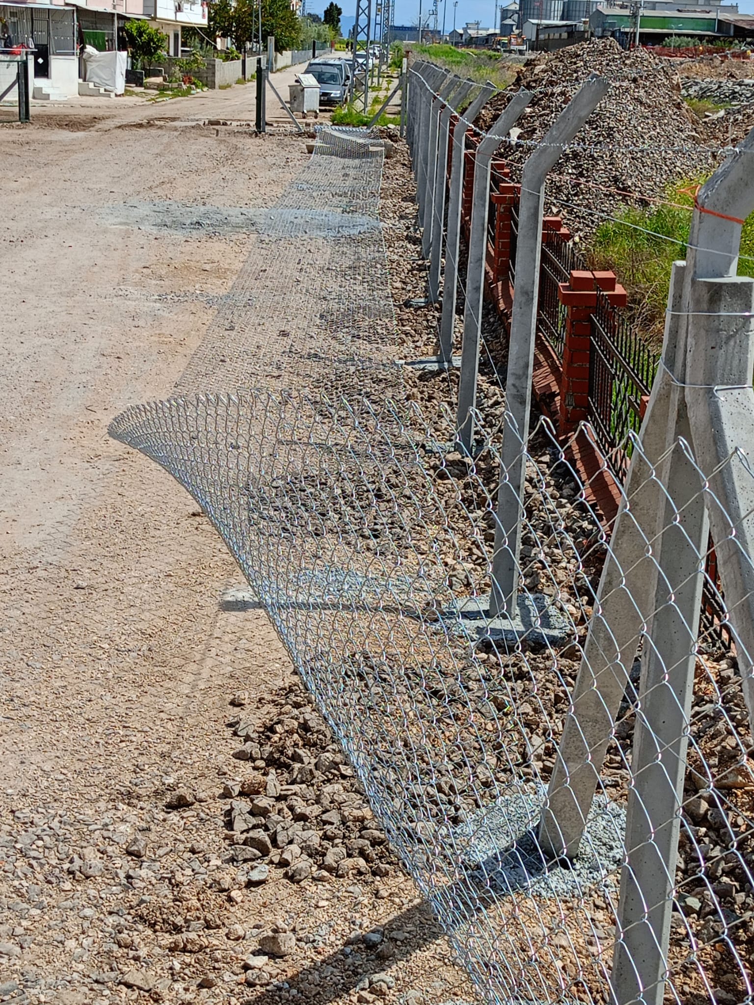 Beton Direkli Tel Örgü Kurumsal Proje Uygulaması 50